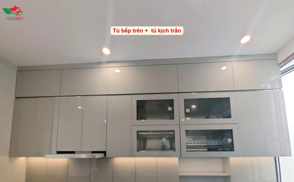 tủ bếp cánh Acrylic