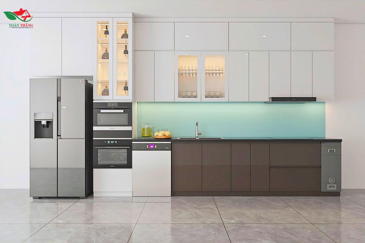 tủ bếp inox 304