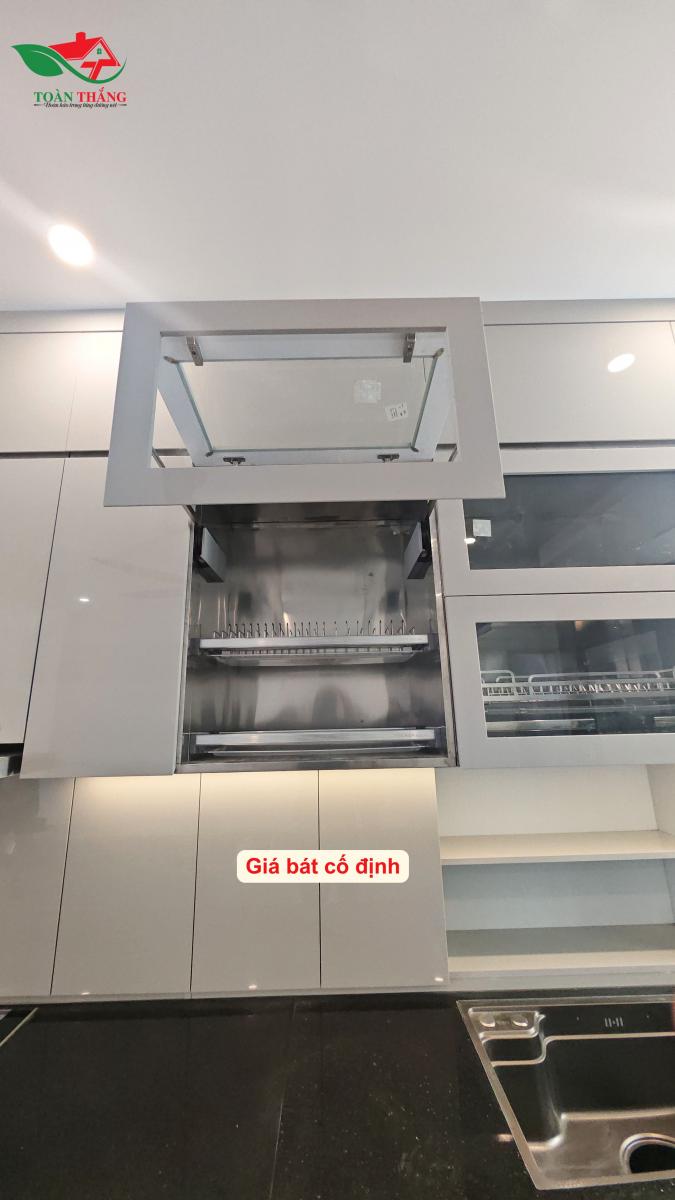 tủ bếp cánh Acrylic