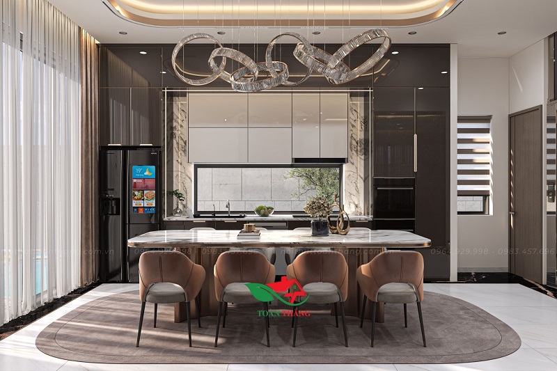 tủ bếp inox cánh kính tủ bếp inox cánh kính