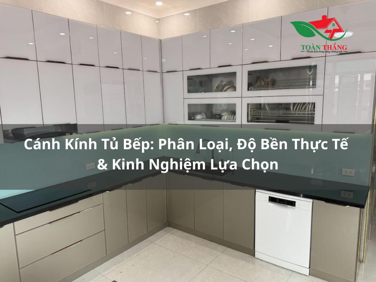 cánh kính tủ bếp