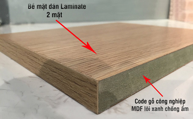 cốt MDF lõi xanh