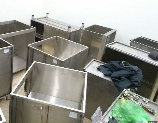 Tủ bếp inox hệ module 