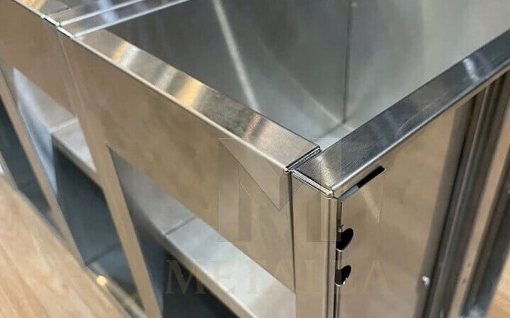 Tủ bếp Inox 1 lớp