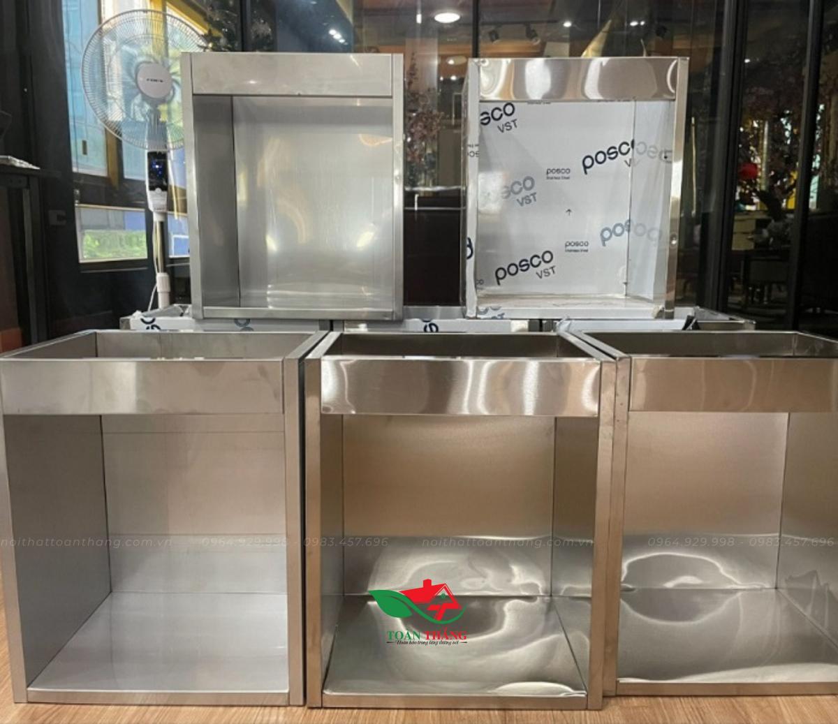 tủ bếp inox cánh kính tủ bếp inox cánh kính