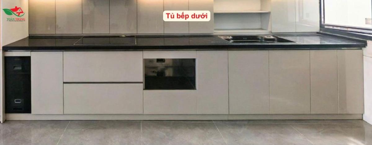 tủ bếp cánh Acrylic
