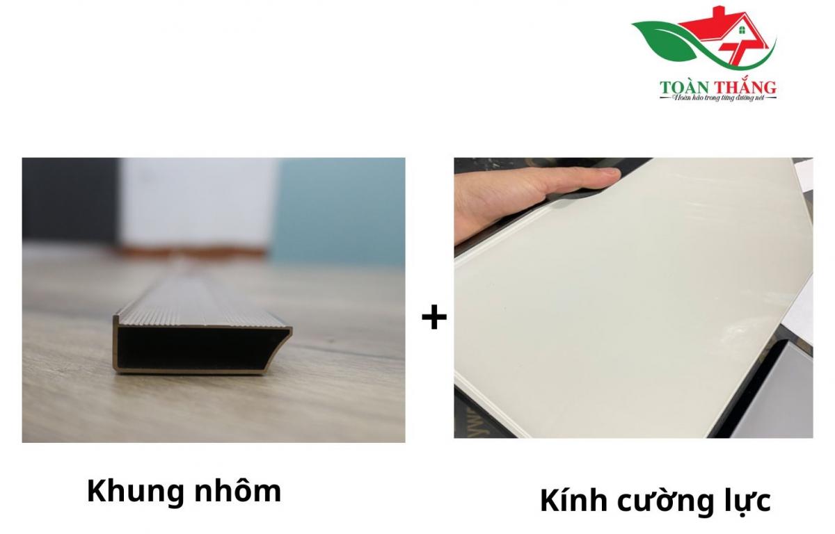 cấu tạo tủ bếp inox cánh kính