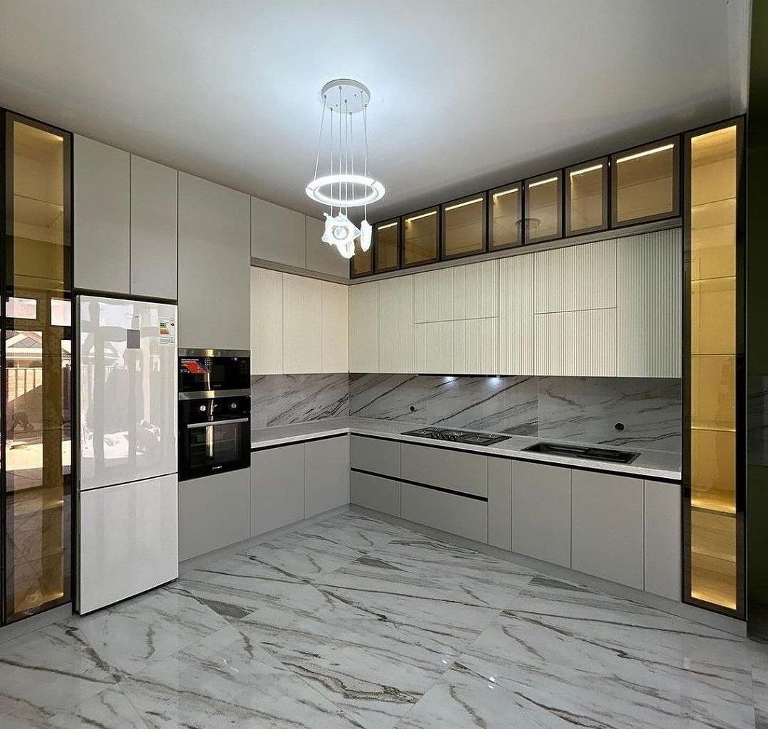 tủ bếp Acrylic đẹp