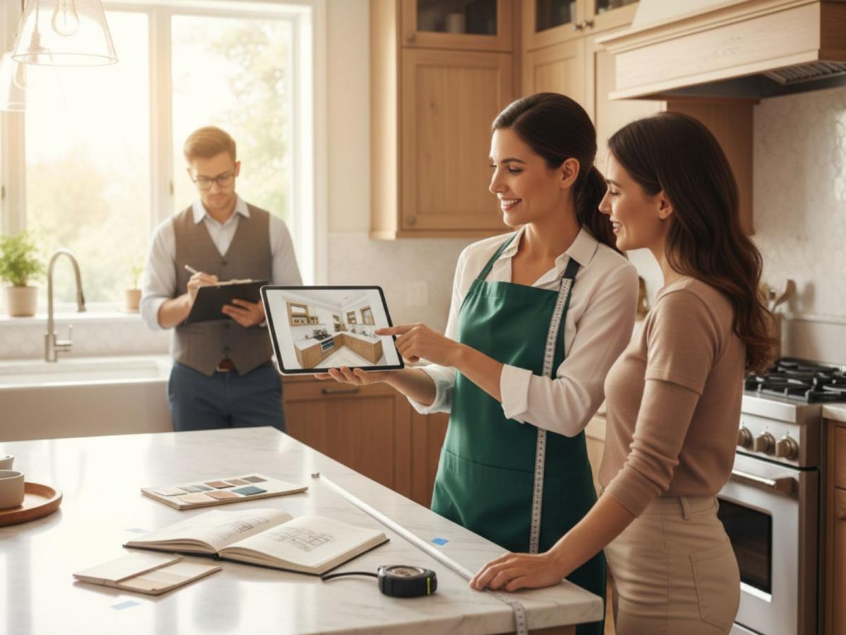 thi công tủ bếp inox