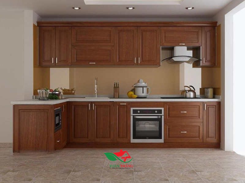 tủ bếp gỗ xoan đào tủ bếp gỗ xoan đào