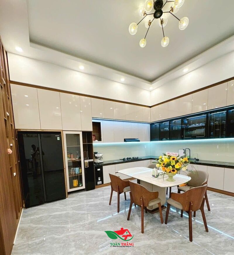 tủ bếp acrylic an cường