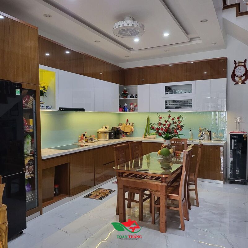 tủ bếp acrylic an cường tủ bếp acrylic an cường