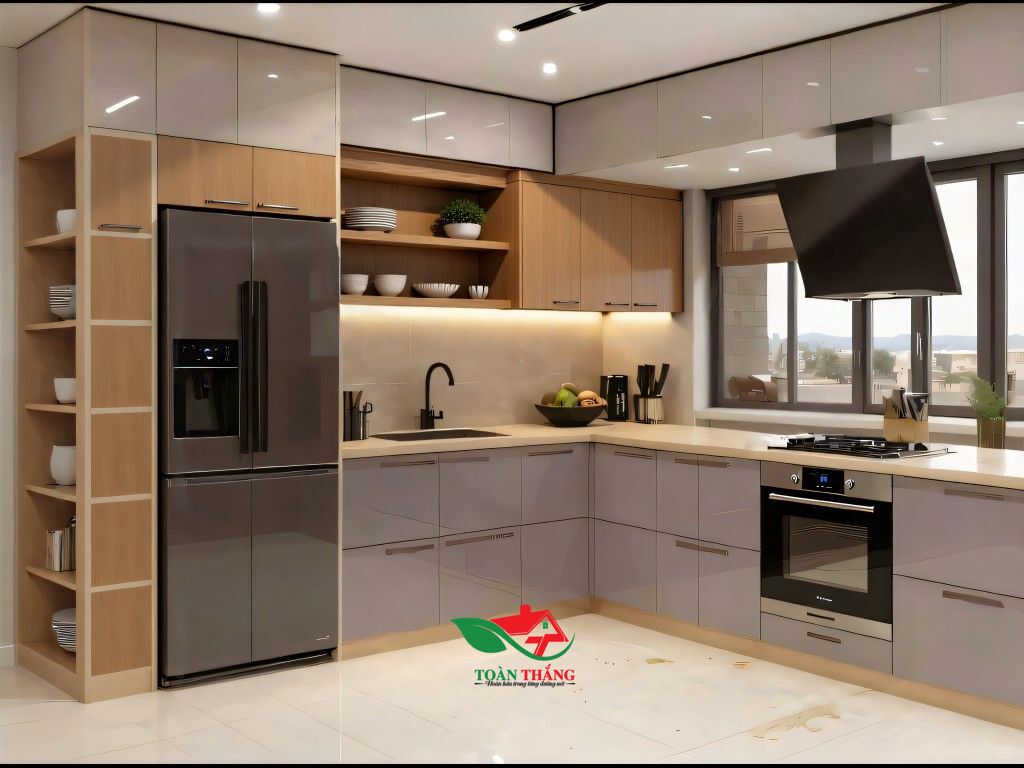 Tủ bếp chữ L Tủ bếp chữ L