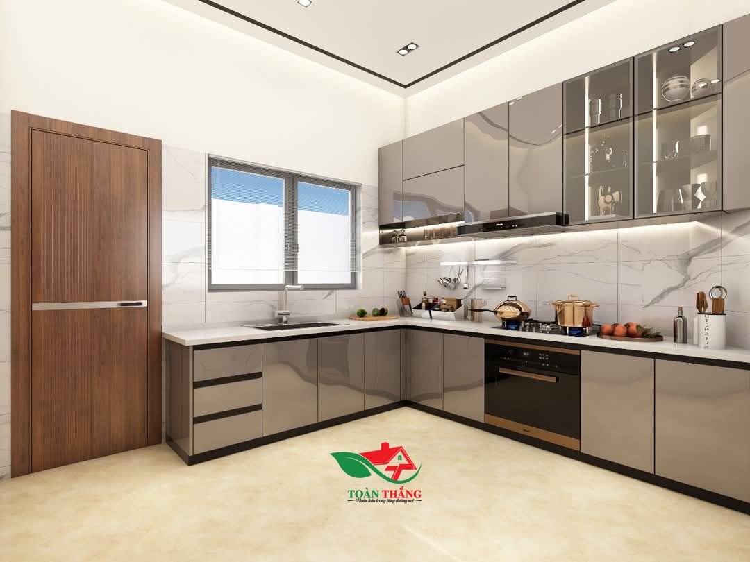 Tủ bếp chữ L Tủ bếp chữ L