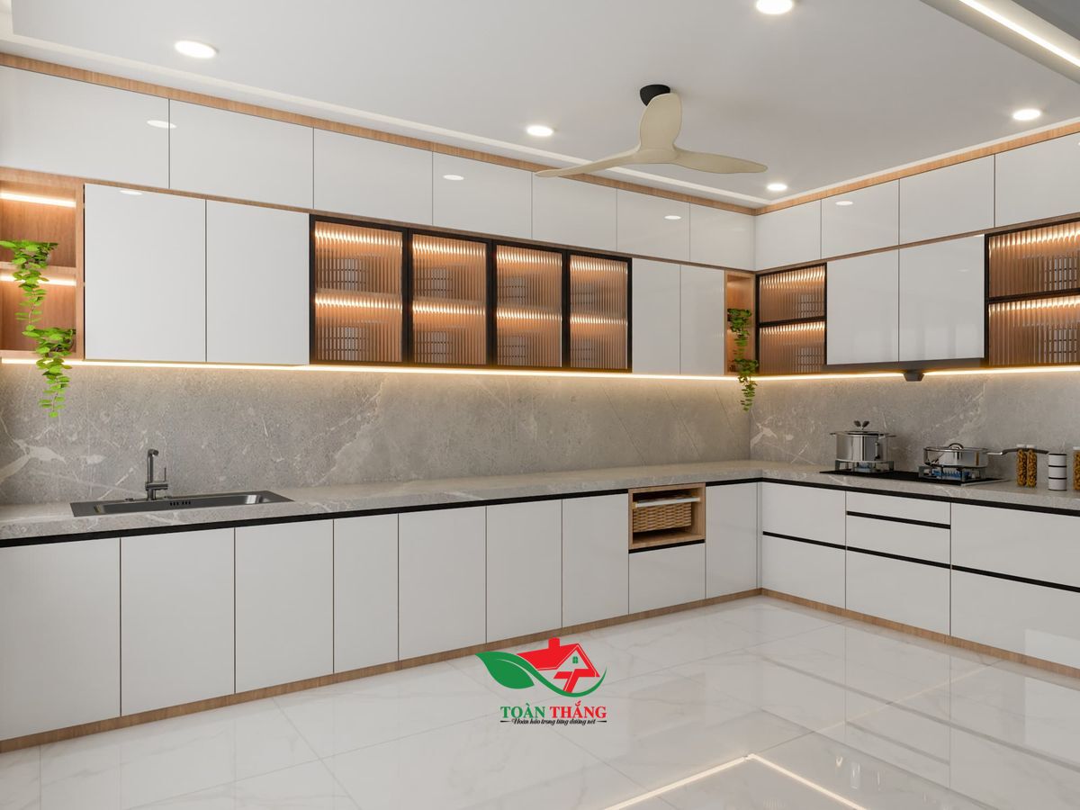 Tủ bếp chữ L Tủ bếp chữ L