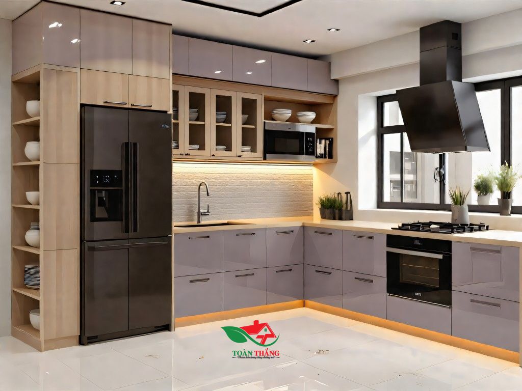 Tủ bếp chữ L Tủ bếp chữ L