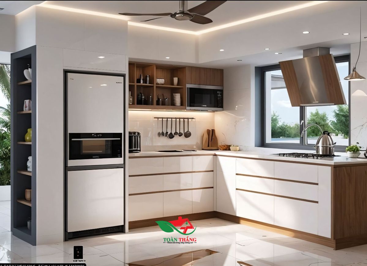 Tủ bếp chữ L Tủ bếp chữ L