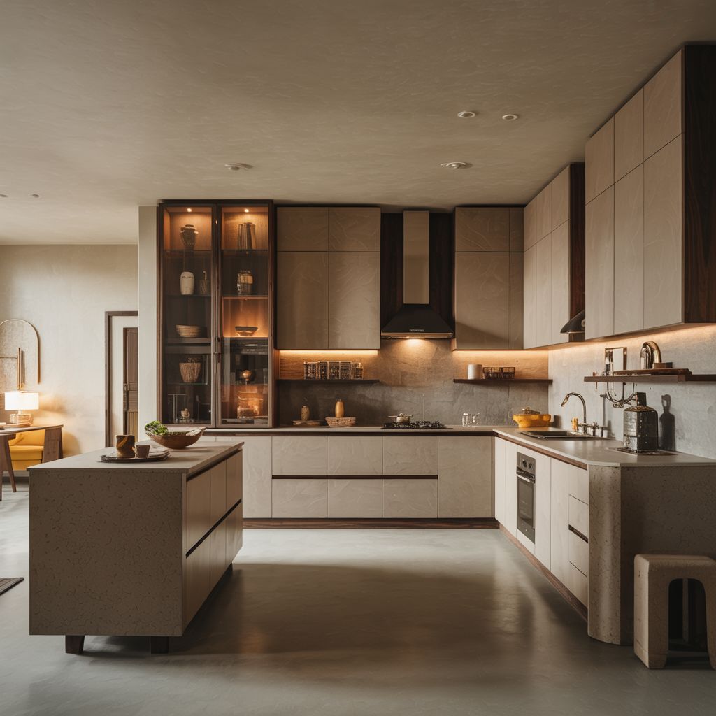 tủ bếp melamine tủ bếp melamine