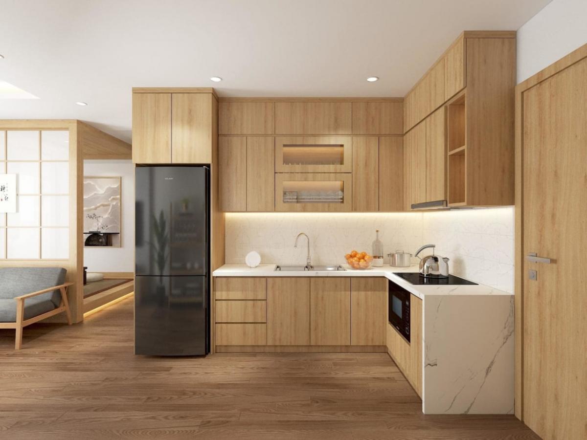 tủ bếp melamine tủ bếp melamine