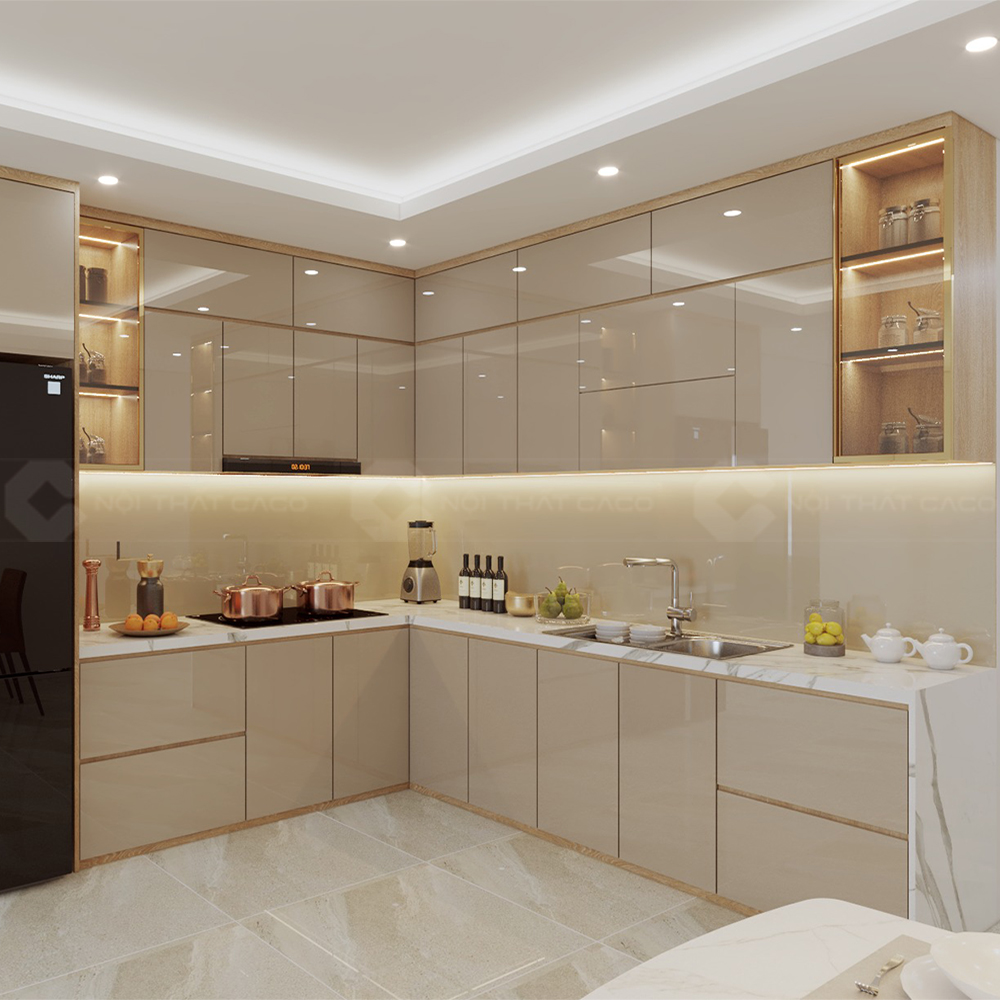 tủ bếp nhựa