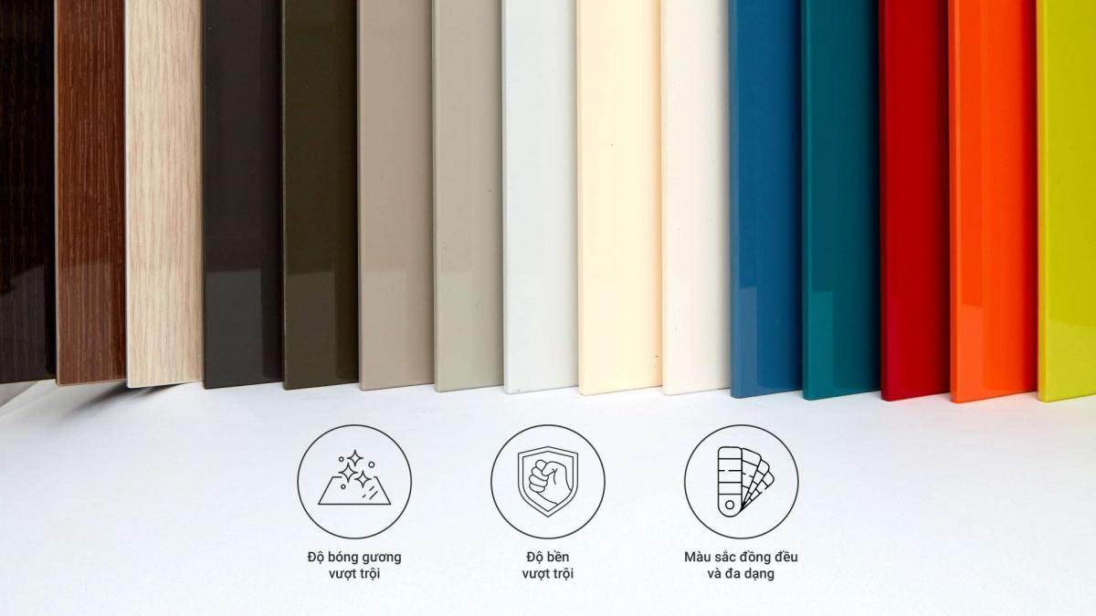 tủ bếp acrylic an cường