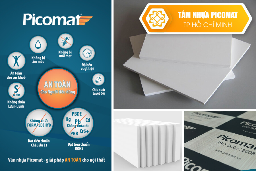 tấm nhựa picomat