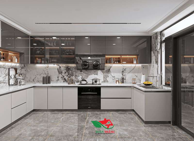 tủ bếp nhựa picomat