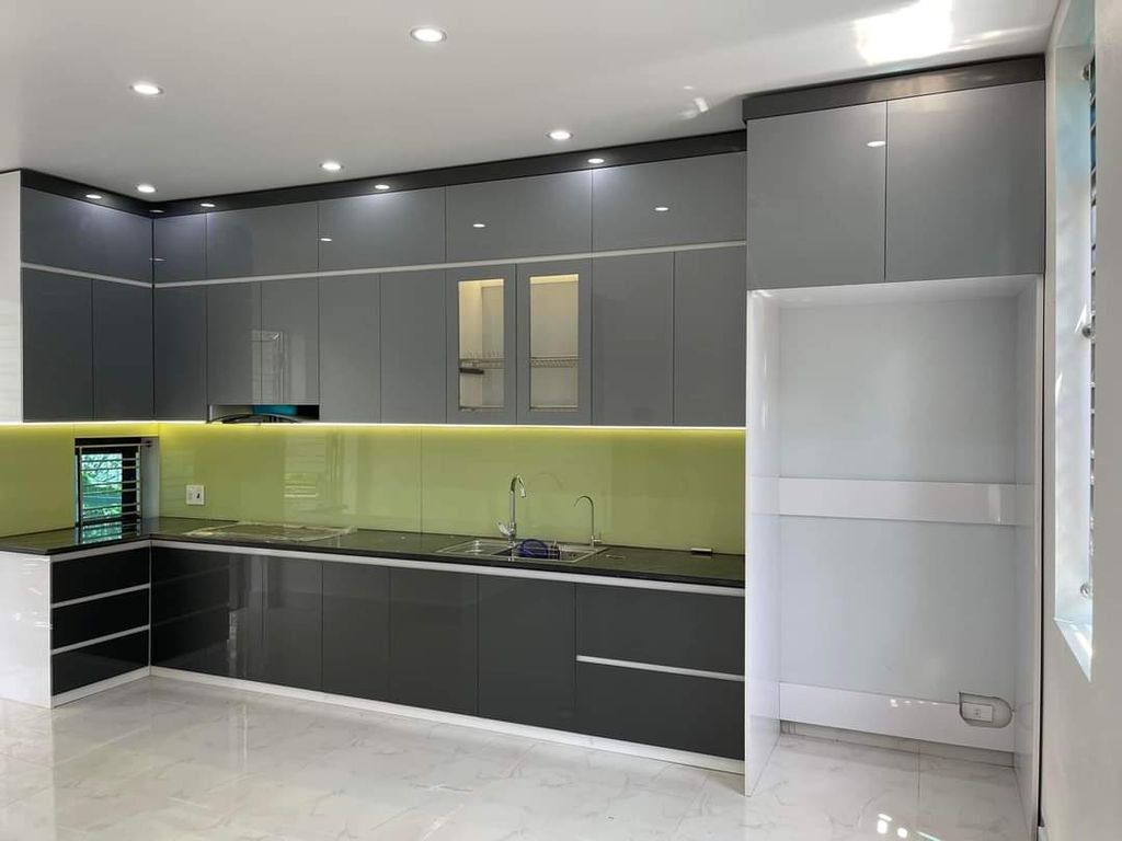 Tủ Bếp Nhựa Acrylic 