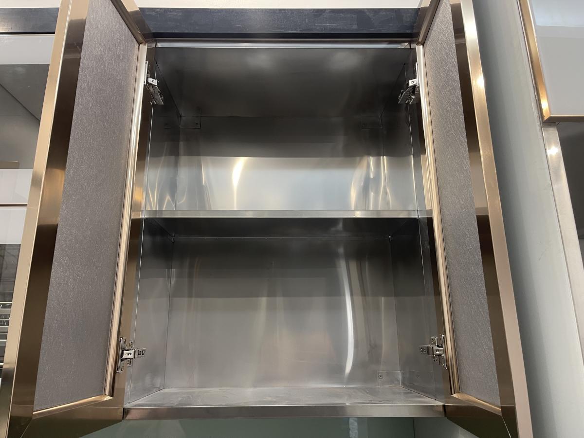 tủ bếp inox hệ module