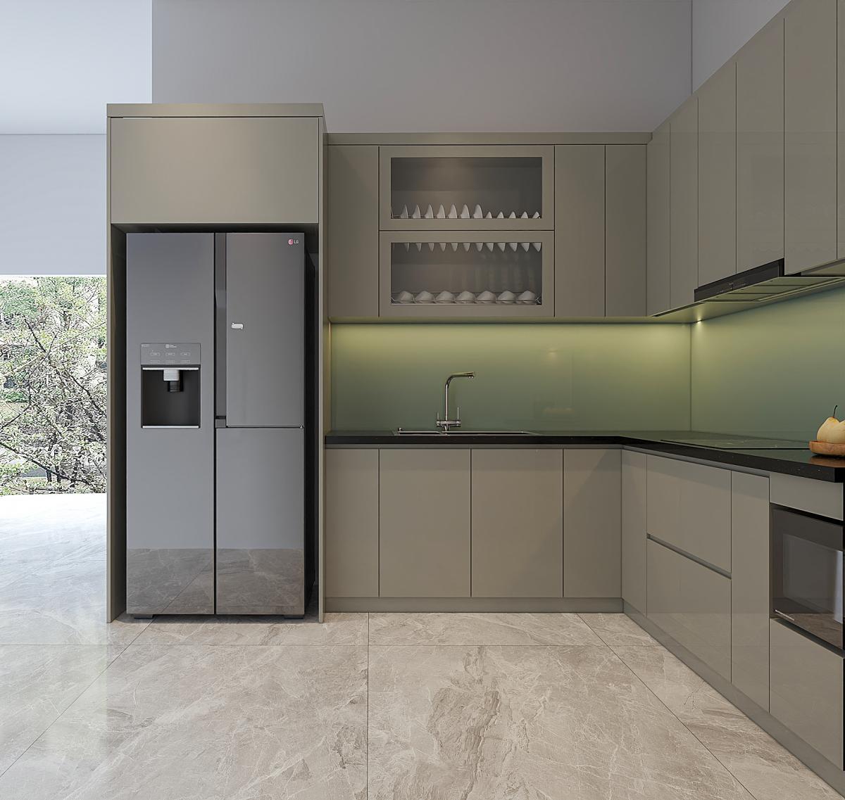 Tủ bếp Acrylic Nội Thất Toàn Thắng