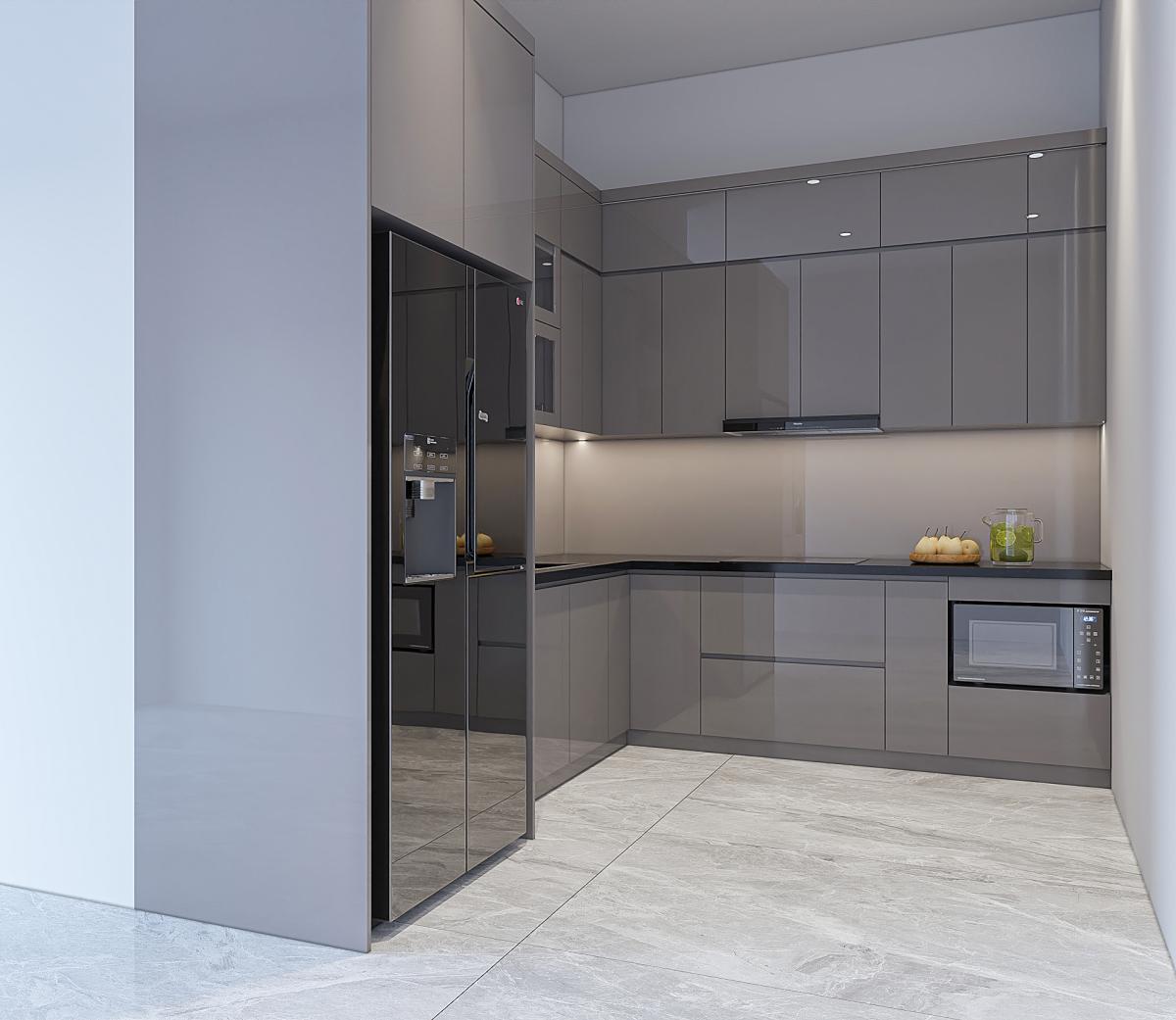 Tủ bếp Acrylic Nội Thất Toàn Thắng