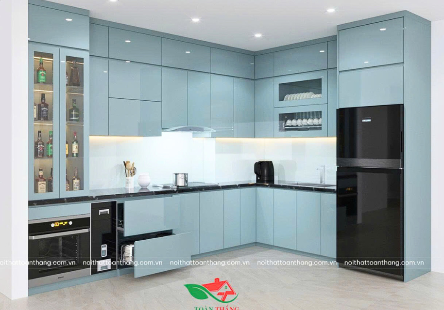 Tủ bếp Acrylic Nội Thất Toàn Thắng