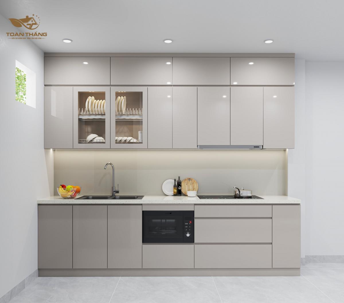 Tủ bếp Acrylic Nội Thất Toàn Thắng