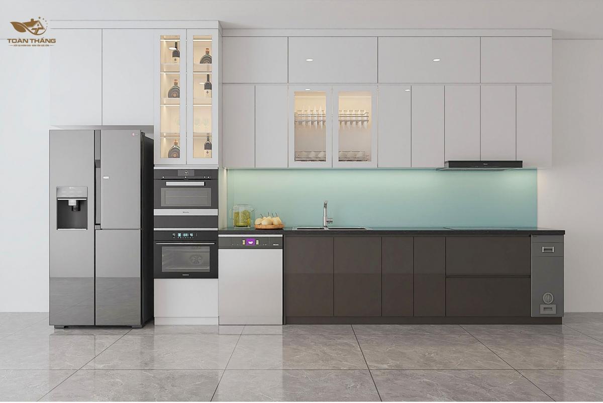 Tủ bếp Acrylic Nội Thất Toàn Thắng
