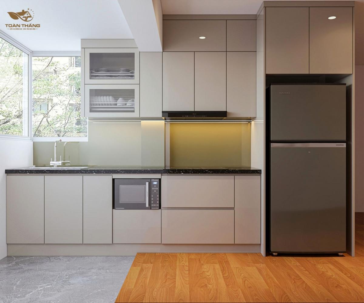 Tủ bếp Acrylic Nội Thất Toàn Thắng
