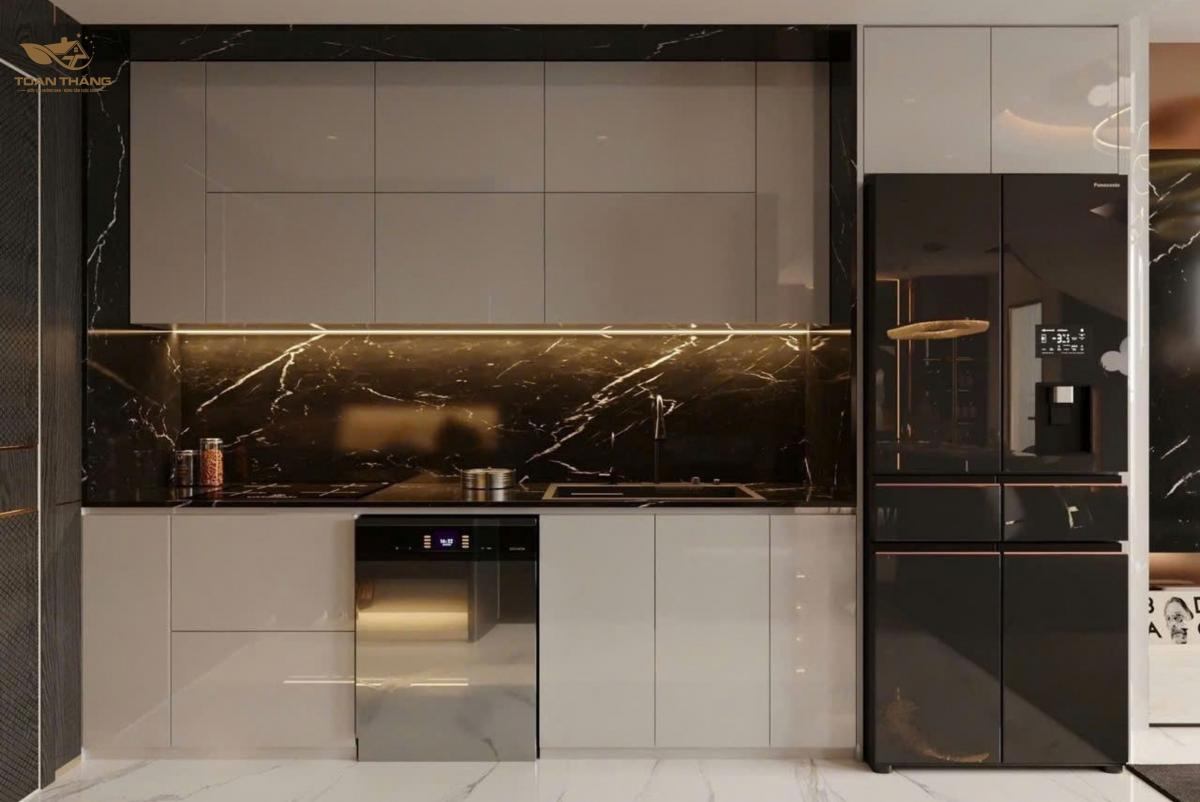 Tủ bếp Acrylic Nội Thất Toàn Thắng