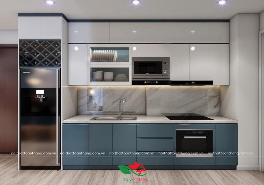 tủ bếp chữ I Nội Thất Toàn Thắng