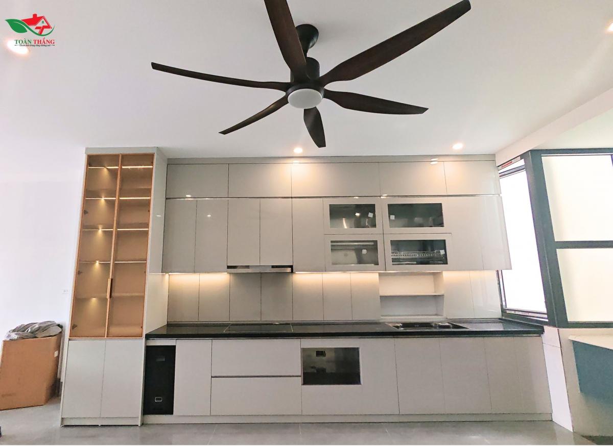 tủ bếp cánh Acrylic