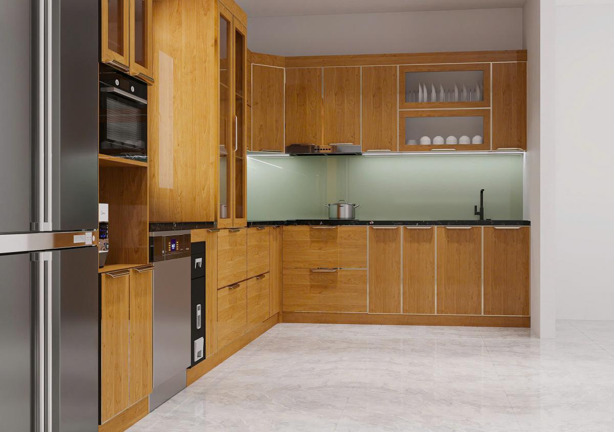 Tủ bếp gỗ MDF