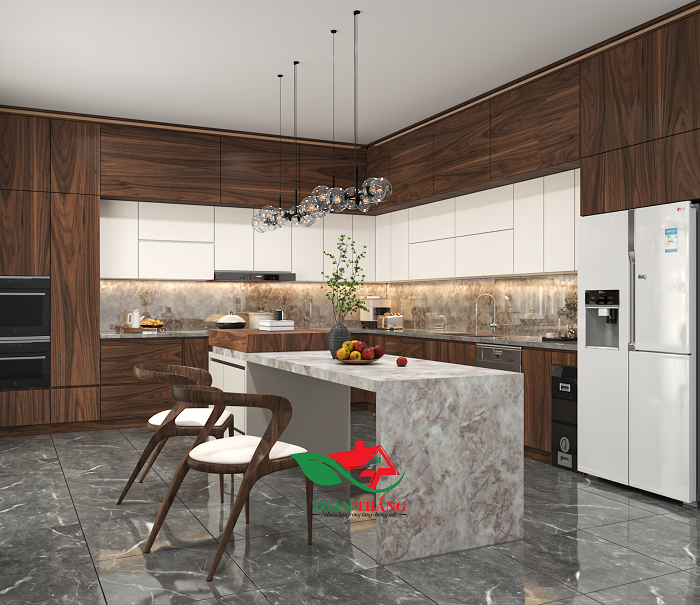 tủ bếp gỗ óc chó tủ bếp gỗ óc chó