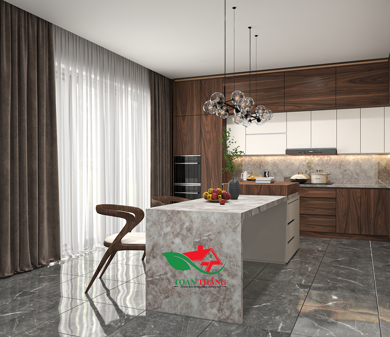 tủ bếp gỗ óc chó tủ bếp gỗ óc chó