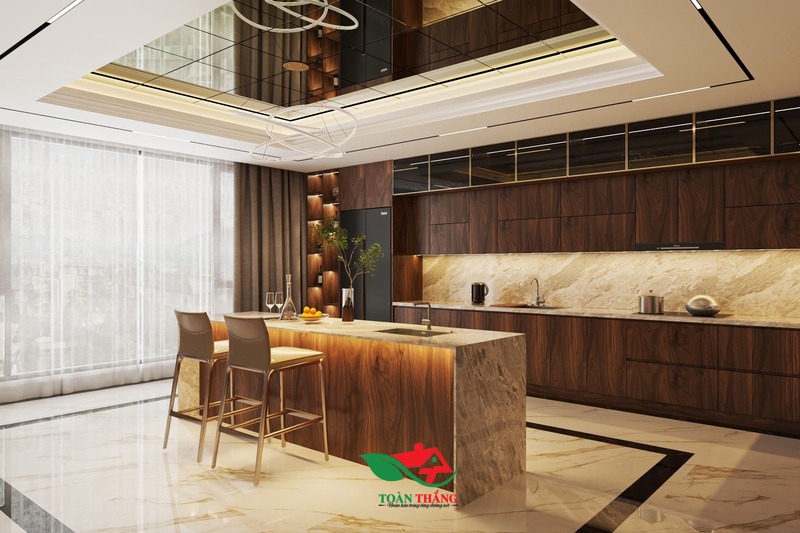 tủ bếp gỗ óc chó tủ bếp gỗ óc chó