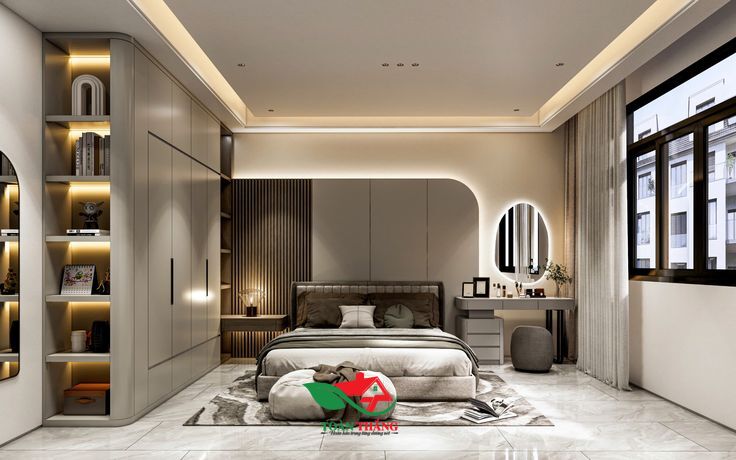 tủ quần áo cánh acrylic